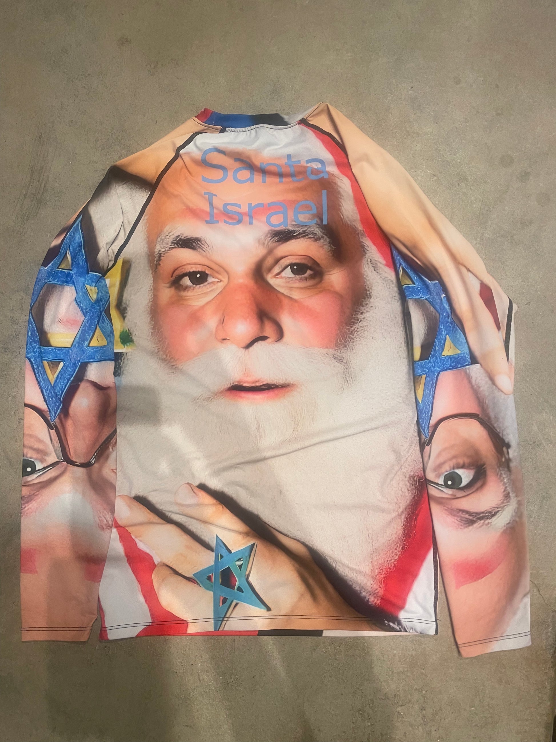 Santa Israel Rashguard
